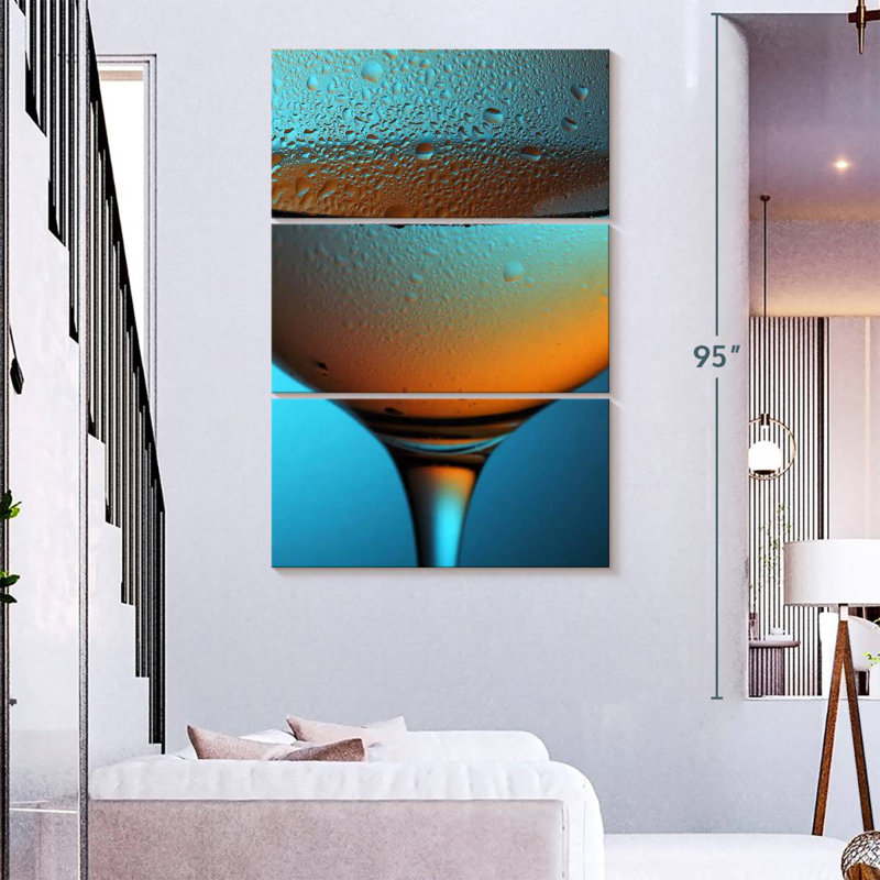 Yarlin Cold Rose Wine, 38" H x 24" W