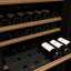 1-temp Ermitage Wine Fridge Full Glass Door Black