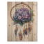 Hydrangea Dreamcatcher II - décoration murale en bois d'hortensia - sur bois de pin naturel-409016980