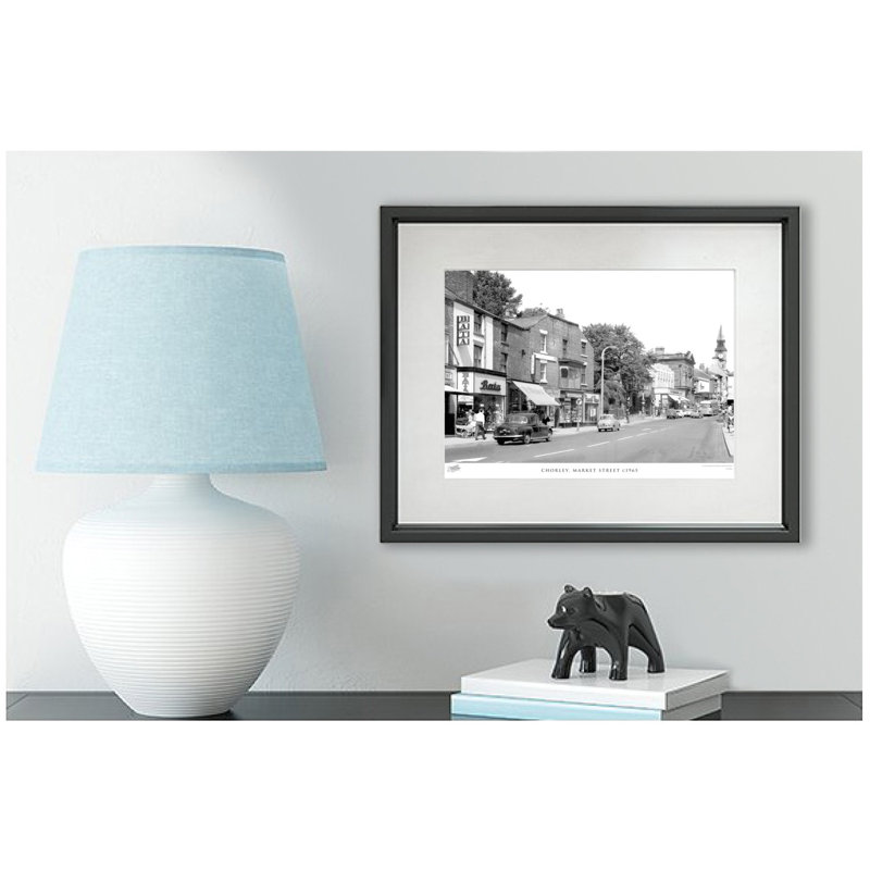 Chorley, Market Street C1965 - Single Picture Frame Print, 45cm H x 60cm W x 2.3cm D