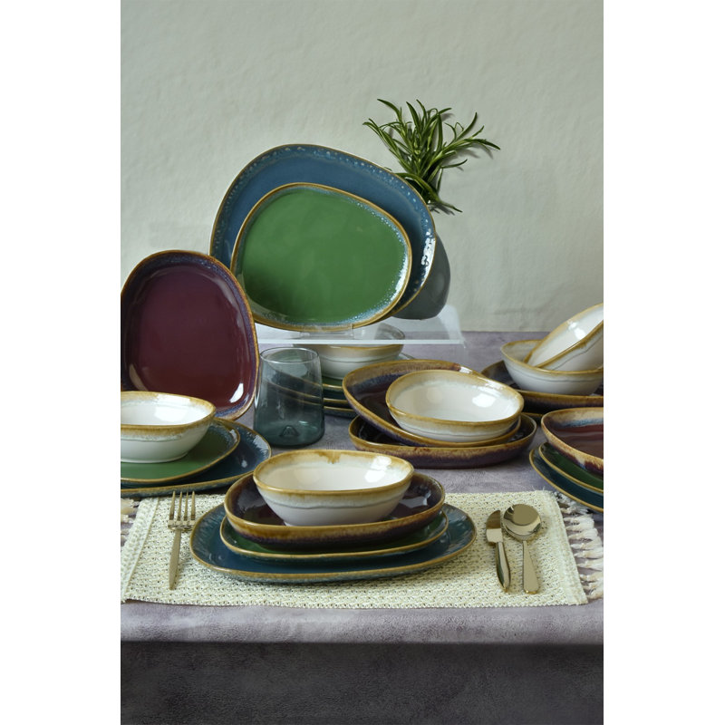 Service de table en céramique (24 pièces)