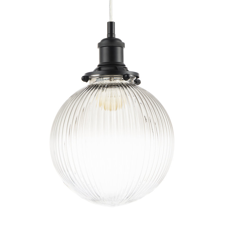 1 - Light Sphere Pendant, Matte Black