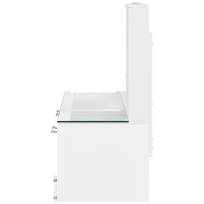 Coiffeuse Kerr 2 tiroirs avec miroir Kool