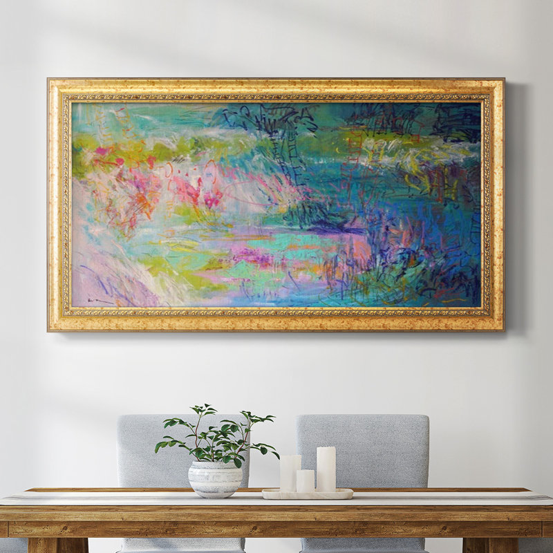 «Floating on a Dream», reproduction d'un seul cadre photo sur toile, H 21 po x l 37 po x P 1,5 po