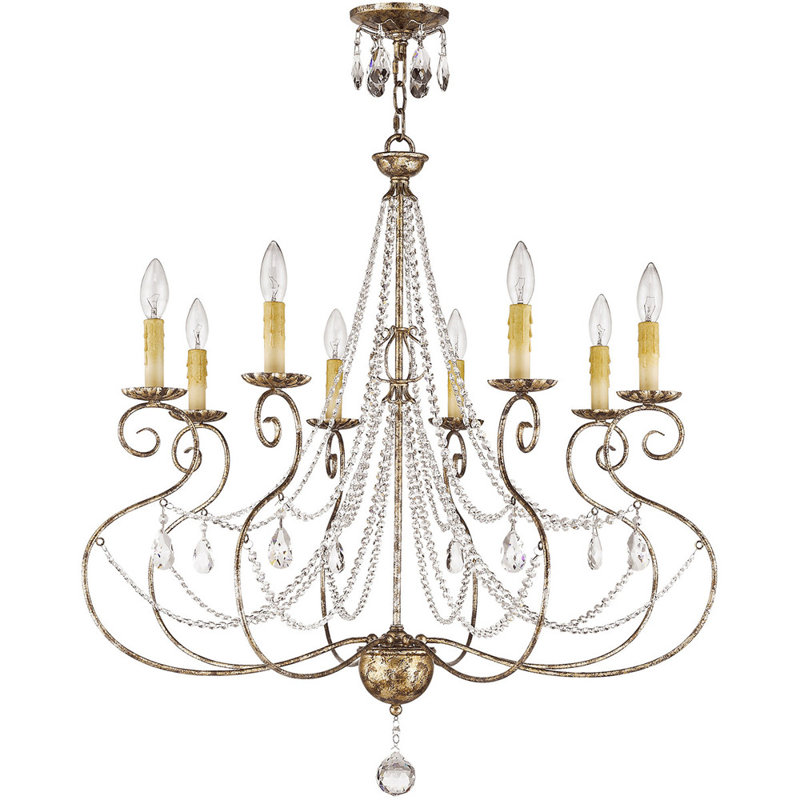 Alexix 8 - Light Dimmable Classic / Traditional Chandelier
