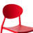 Modern Plastic Outdoor Dining Chair with Open Oval Back Design-1780881790-1856052823