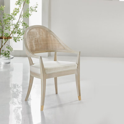 Modern History Linen Armchair