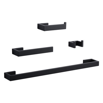 4 - Piece Bathroom Hardware Set
