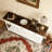 3-Drawer Console Table Sofa Foyer Table with Storage Shelf-1584645537