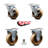 4-Piece High Temp Phenolic Caster Set