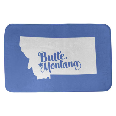 Tapis rectangulaire antidérapant pour salle de bain