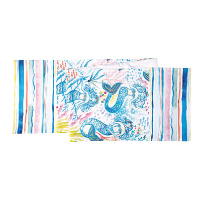 Chemin de table Mermaid Garden