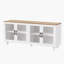Buffet polyvalent avec tablettes réglables