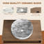 Meuble-lavabo de 30 pouces avec lavabo en céramique et tablettes de rangement