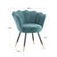 Fauteuil demi-tonneau en velours 28,35 po Willington-1540028917