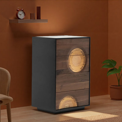 Retro Tree Core Chest Of Drawers