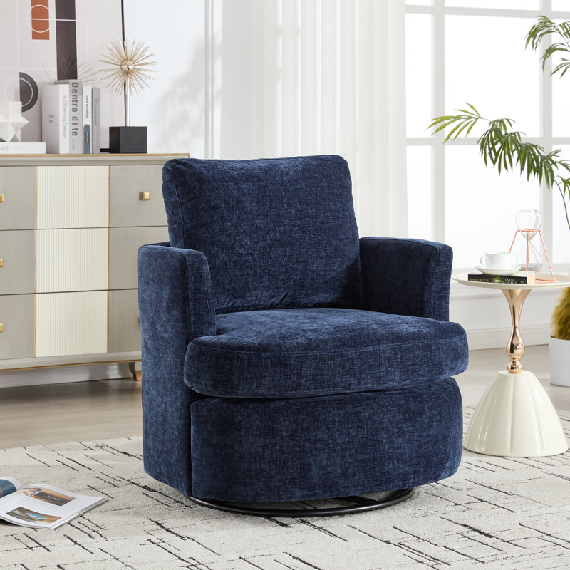 Chaise pivotante, Bleu
