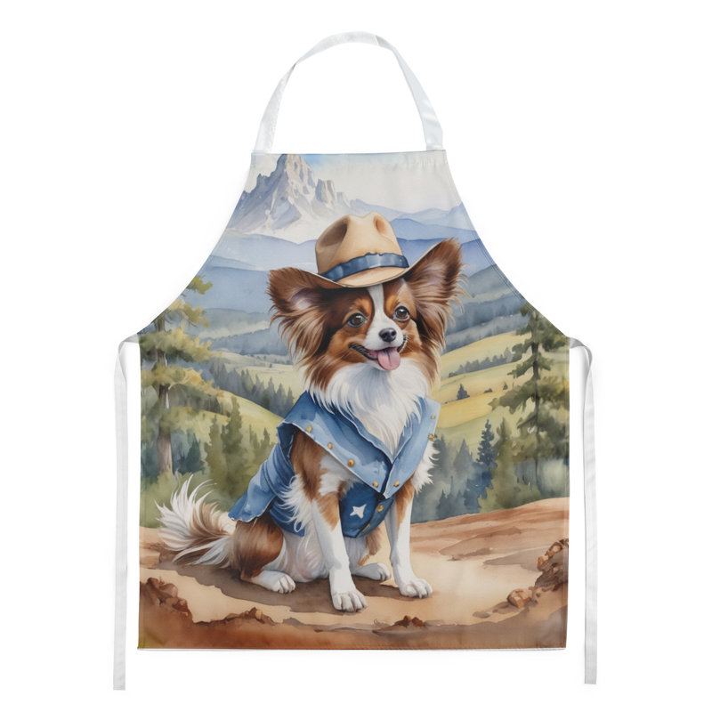 Tablier de bienvenue Papillon Cowboy