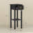 2-Tier Side Tables Set of 2 with Drawer Shelf for Living Room, Gray-107263872