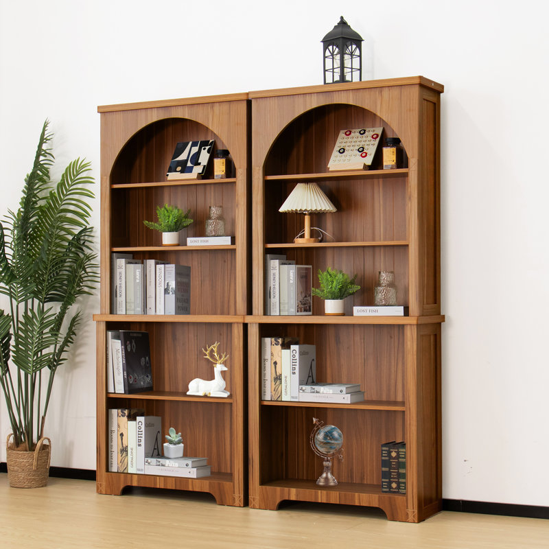 Bibliothèque Marius à 5 niveaux (H 70,9 "), Brun
