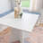 Chesterle 3PC White Blue Square Nook Set