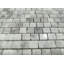 Carrara White Marble 3/4X3/4 Hand Clipped Random Broken Mosaic Tile Polished