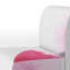 Fauteuil de chambre moderne rembourré en velours Brechta Vibrant Curve Design II-88109574