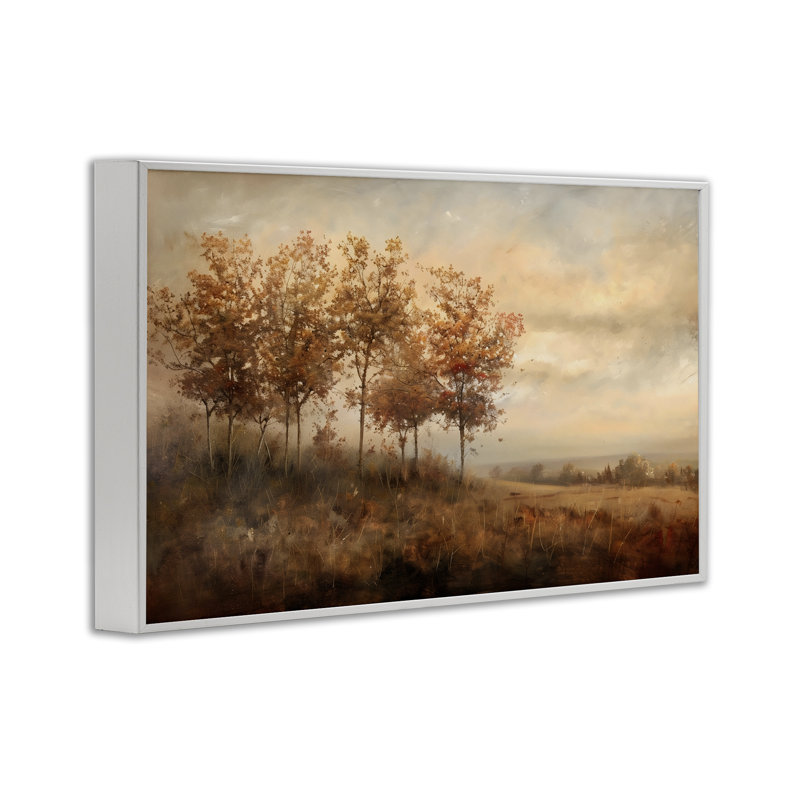 Vaste paysage d'automne, estampe numérique, design by Creative Studio, H 20 po x l 30 po