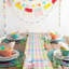 Décorations de chemin de table de Pâques Buffalo Check