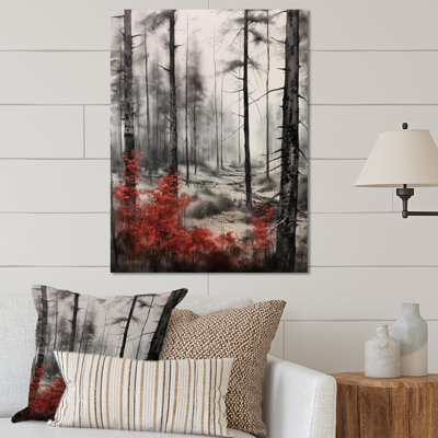Rednd Gray Mystic Woods I - Impression sans cadre sur métal