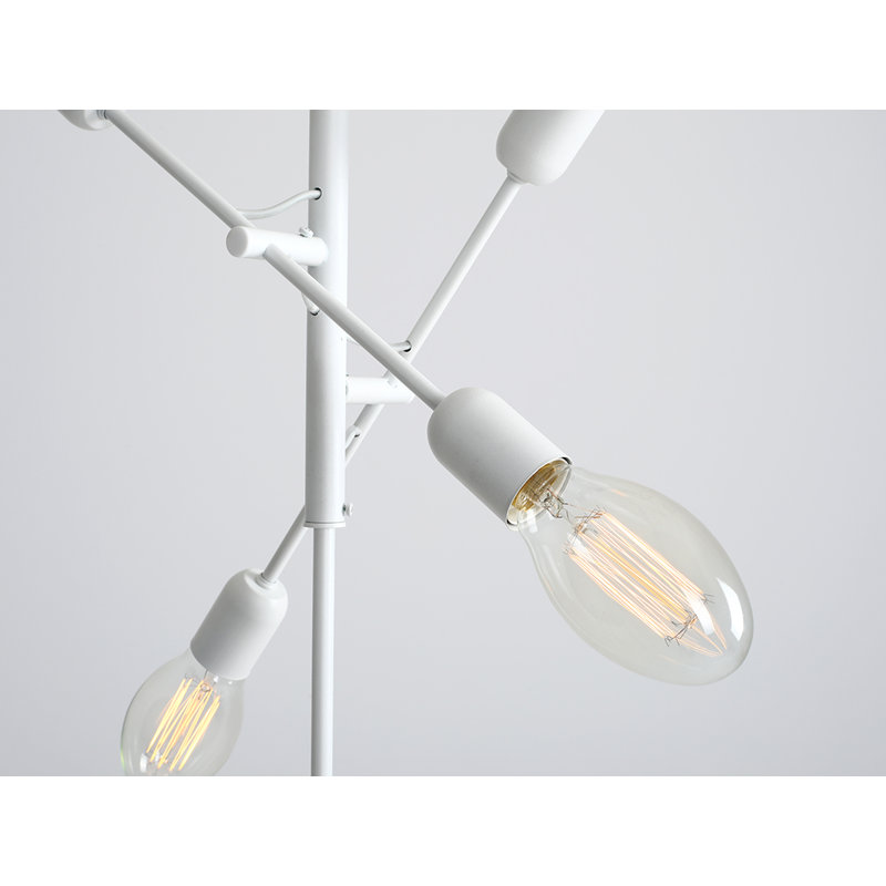 Allegra 159.99cm Novelty Floor Lamp, White