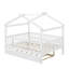 Wooden House Bed With Trundle-351713180-351713179