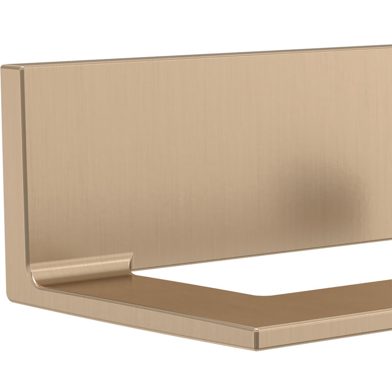Porte-papier hygiénique mural Vero, Bronze-Champagne lustré