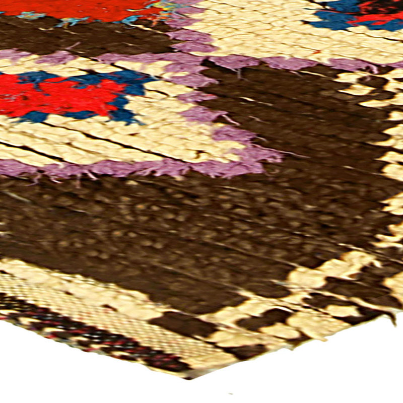 Vintage One-of-a-Kind Rectangle 4'7" X 8'3" Flatweave Area Rug
