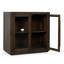 Bradley Oak Wood 2Dr Cabinet Cocoa Brown