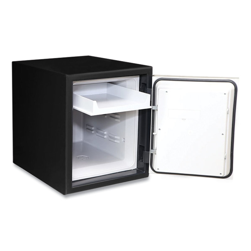 Black Medium Steel Fireproof Waterproof Digital Safe