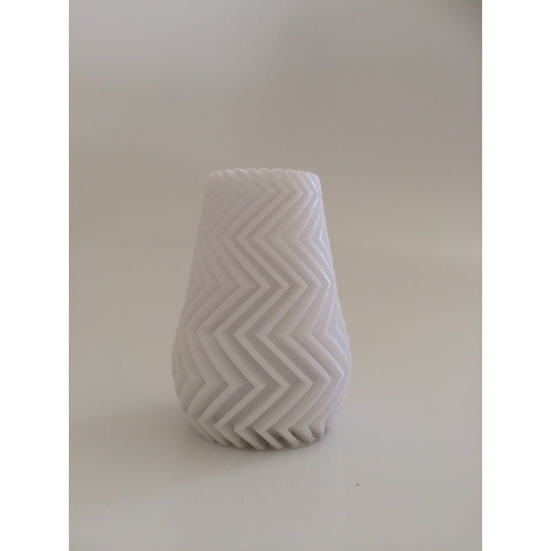 Trisler Handmade Table Vase, White