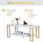 Four Leg Coffee Table with Storage