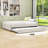 Upholstered Daybed with Twin Trundle and Built-in USB Ports-611600153