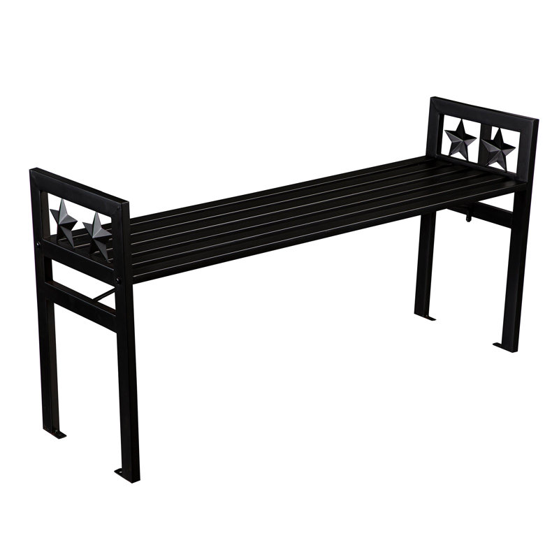 Banc en métal sans dossier Star