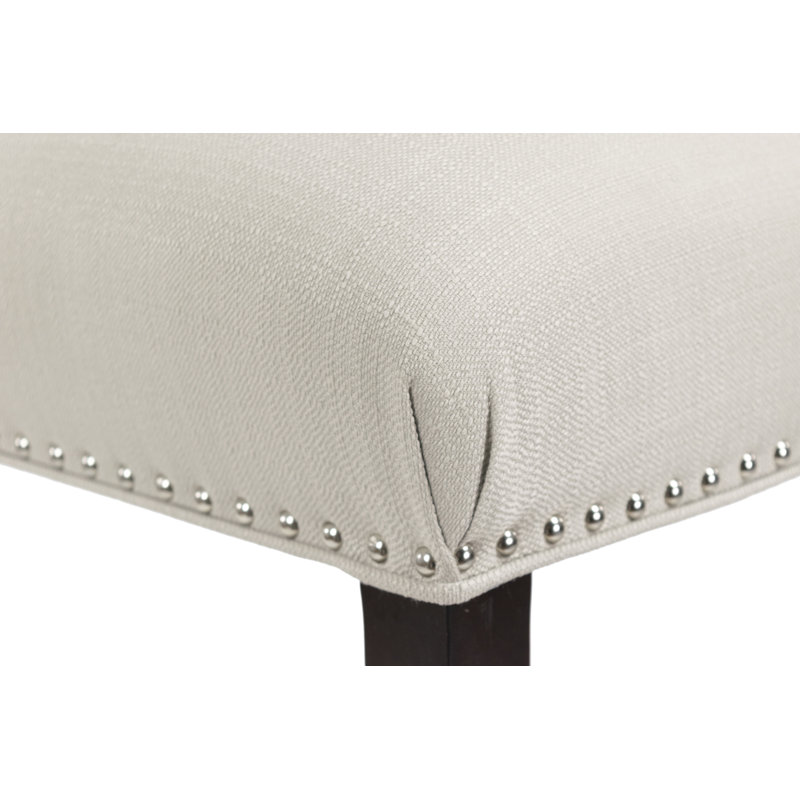 Upholstered Counter Stool, Mouse