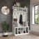Kierra Hall Tree 40'' Wide with Bench and Shoe Storage