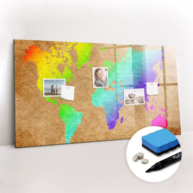 Magnetic Glass Dry Erase Board