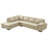 124" Wide Leather Match Sofa & Chaise-32041410-122270965