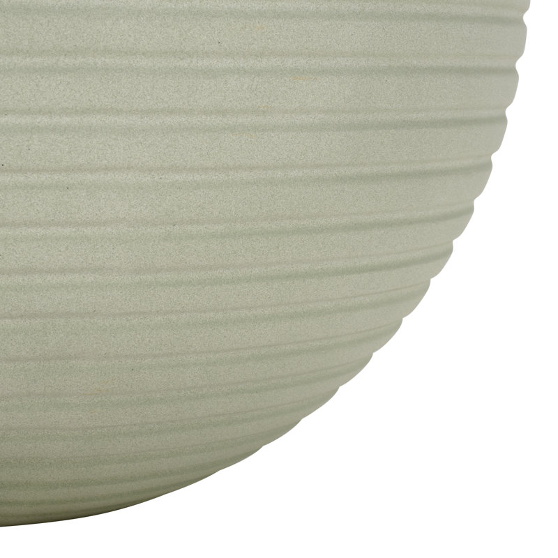 Handmade Concrete Pot Planter, Sage