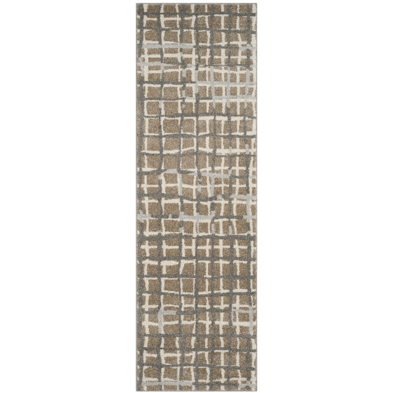Seto Performance Abstract Rug, Runner 2'3" x 7'