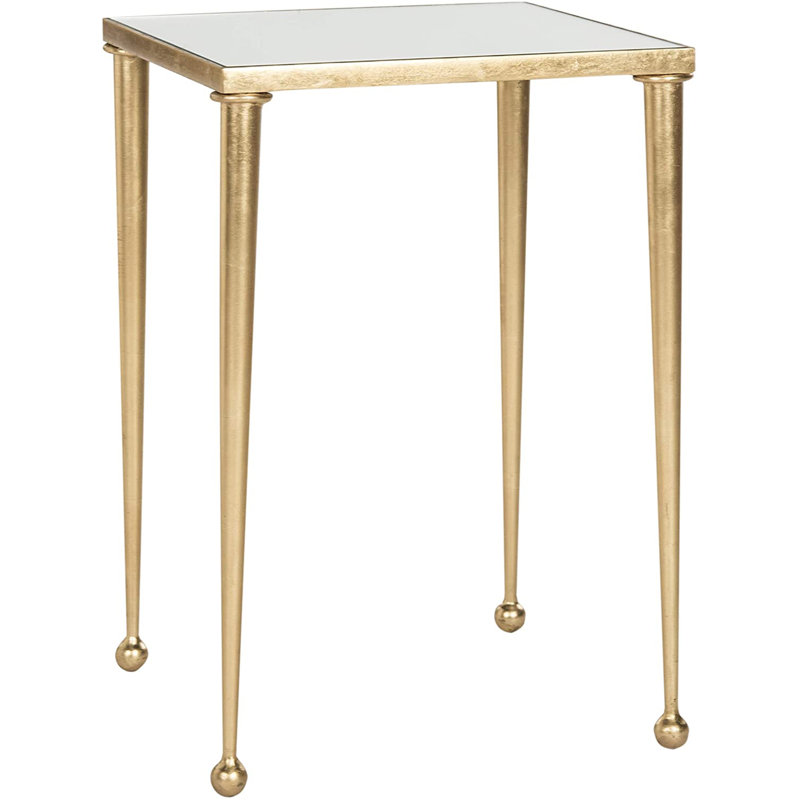 Oxendine Glass Top End Table