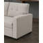 Canapé modulaire convertible rembourré avec méridienne coulissante-1434590767