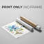 «On a Whim I» - Impression sur toile seulement - non encadrée-247505599