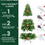 Arbre de Noël en PE et PVC-103718679-103718680